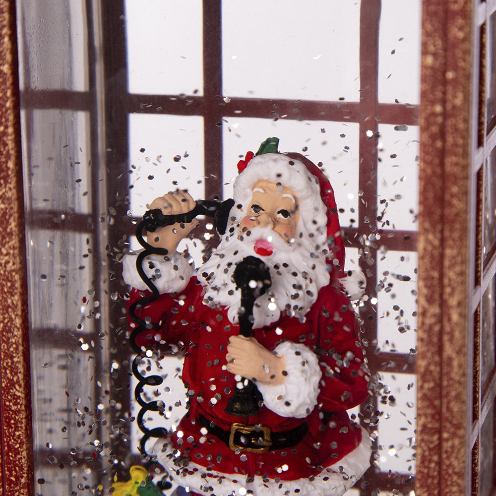 Santa Claus snow globe with glitter