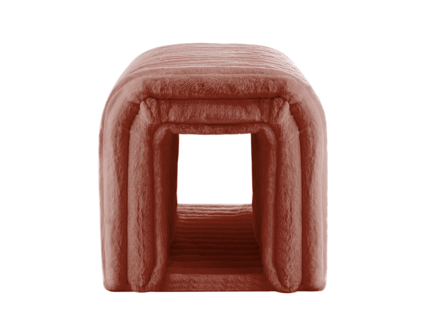 Plush pet bed