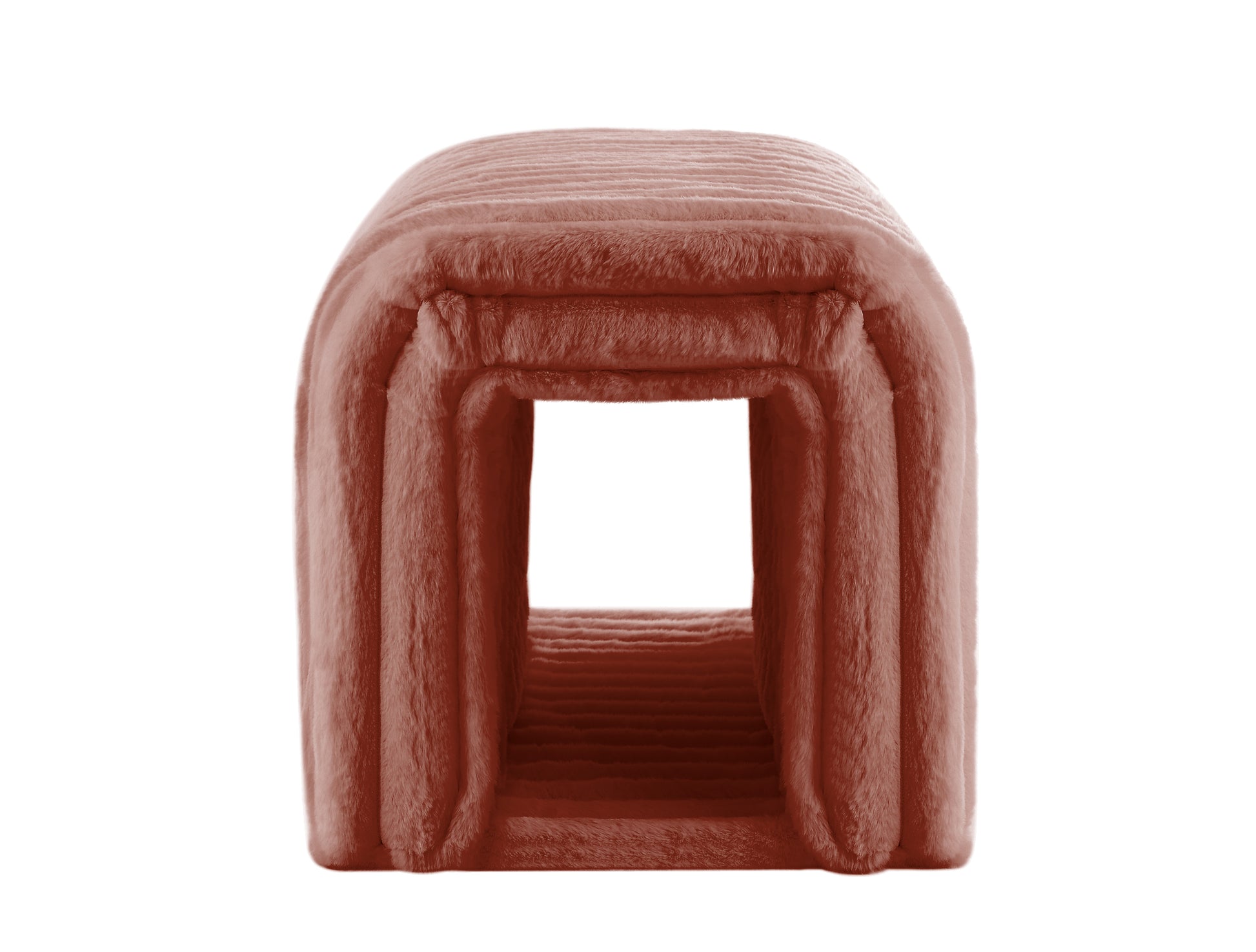 Plush pet bed