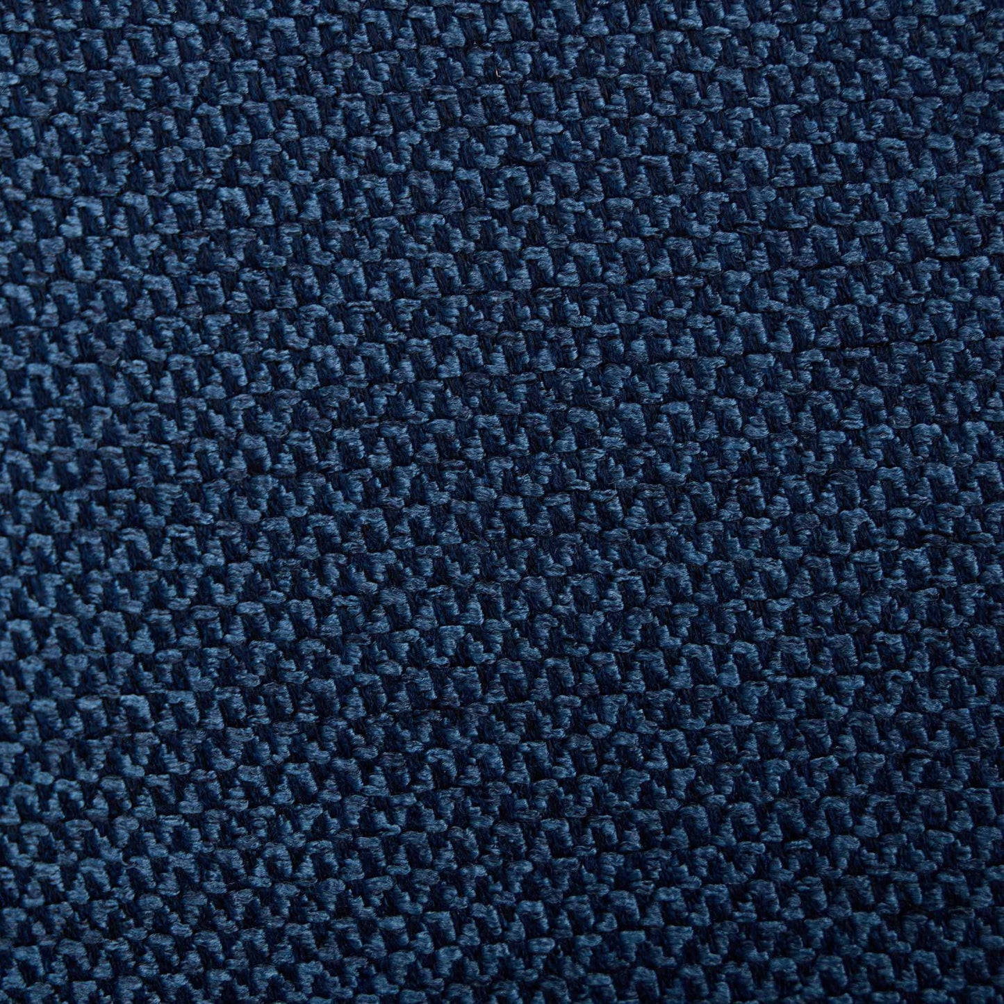 Textured navy blue woven fabric swatch for upholstery and decor
