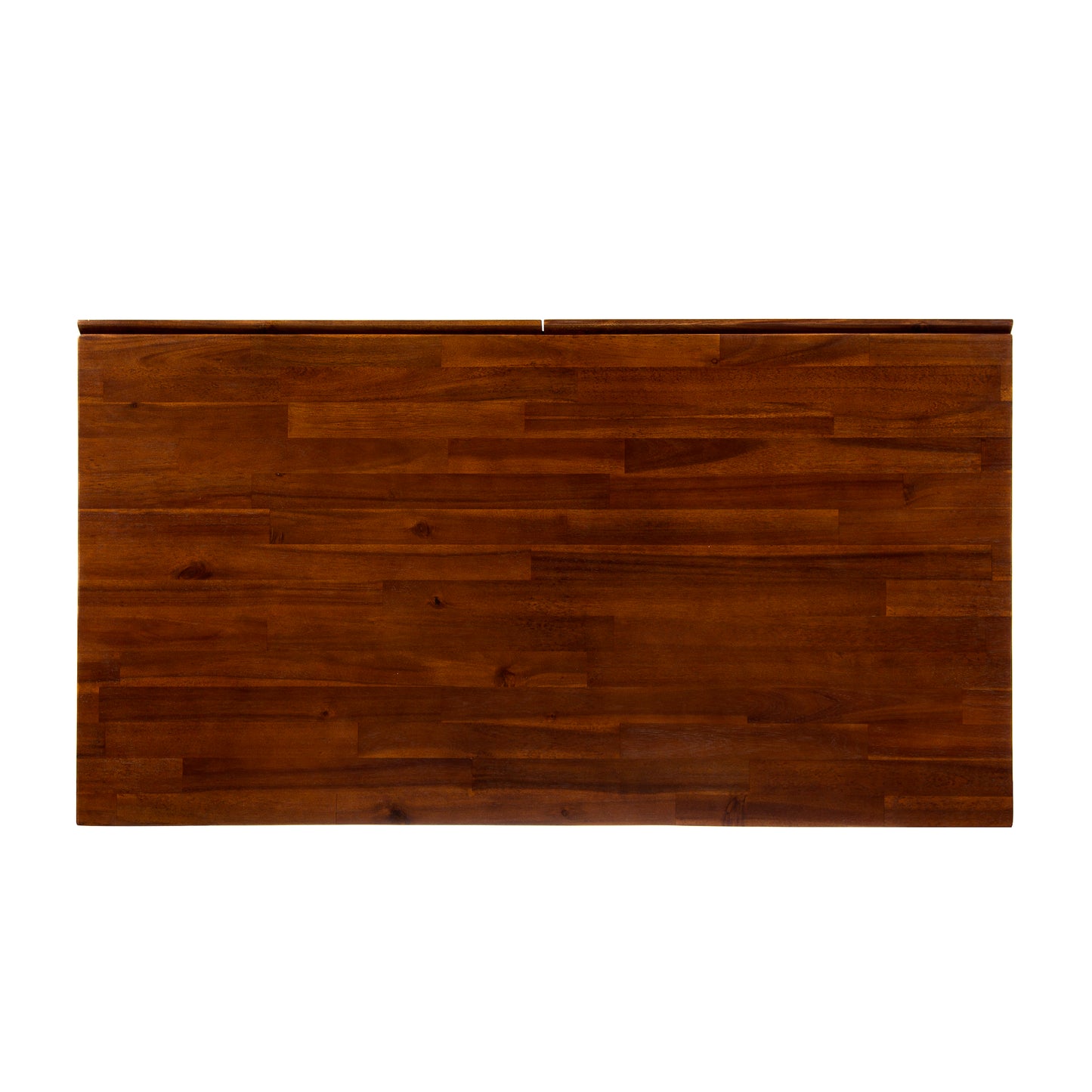 Rich mahogany wood dining table top with natural grain patterns
