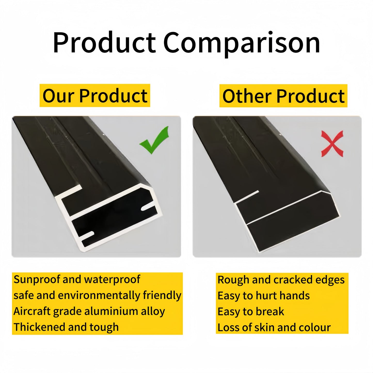 Closeup of thick tough aircraft grade aluminum alloy with a smooth finish