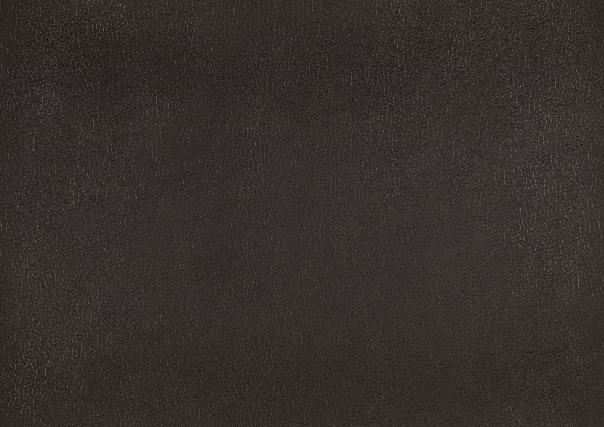 Dark brown textured vegan leather fabric sample ideal for upholstery