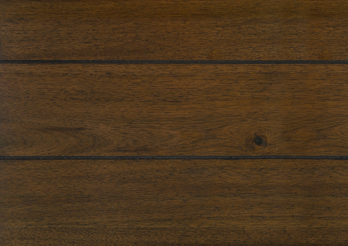 Rich dark brown wood grain texture with visible grain lines and knot detail