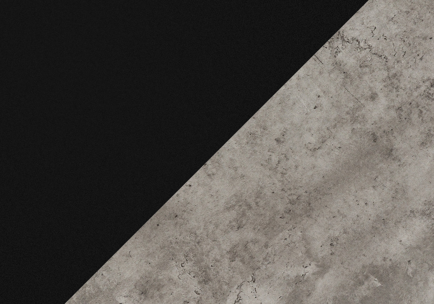 Black and grey textured granite slab with diagonal split for modern design