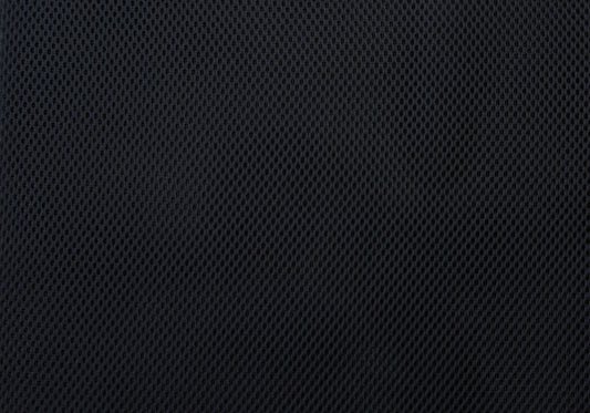 Black mesh fabric texture breathable and durable for activewear