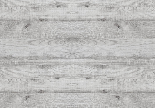 Distressed whitewash wood plank texture background with visible grain and knots