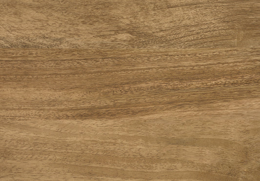 Closeup of natural walnut wood grain texture with warm brown tones