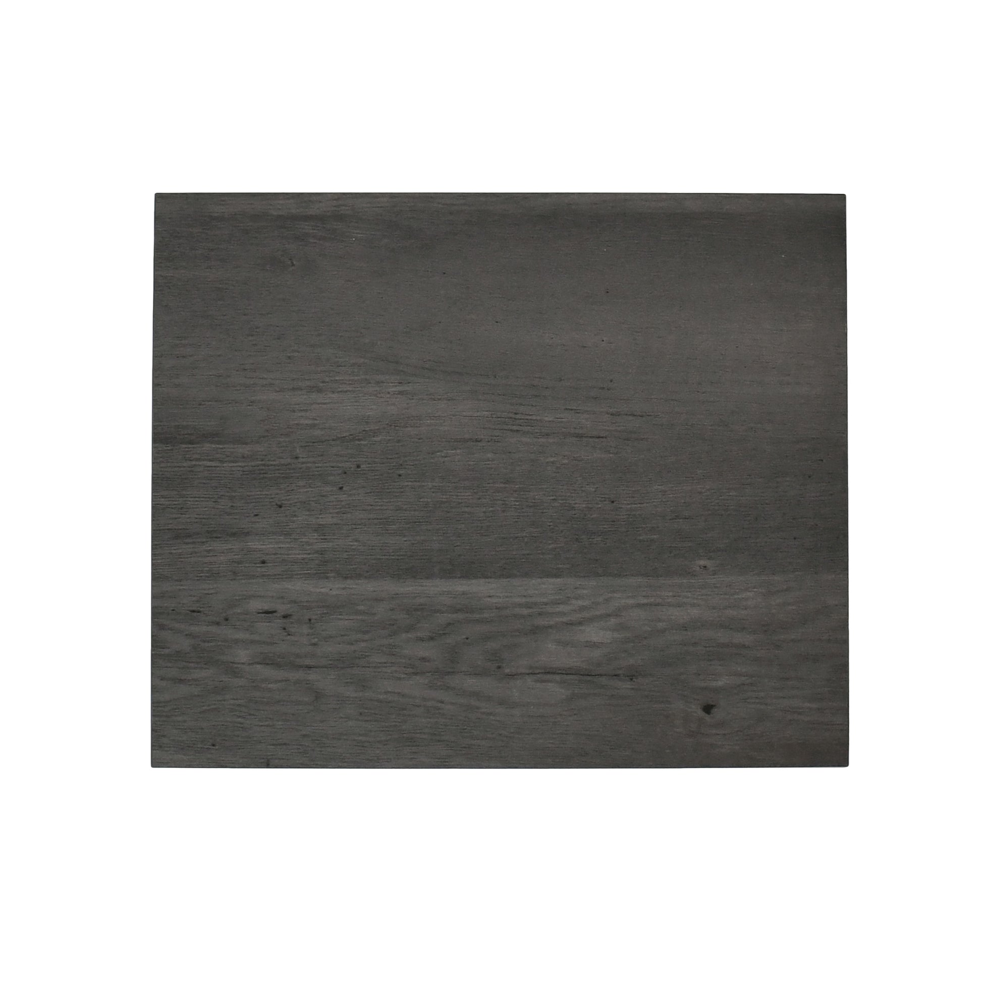 Closeup of dark gray wood grain texture with horizontal lines