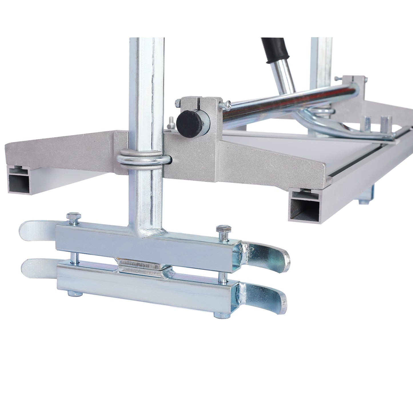 Heavyduty aluminum chainsaw mill guide for precise lumber cuts