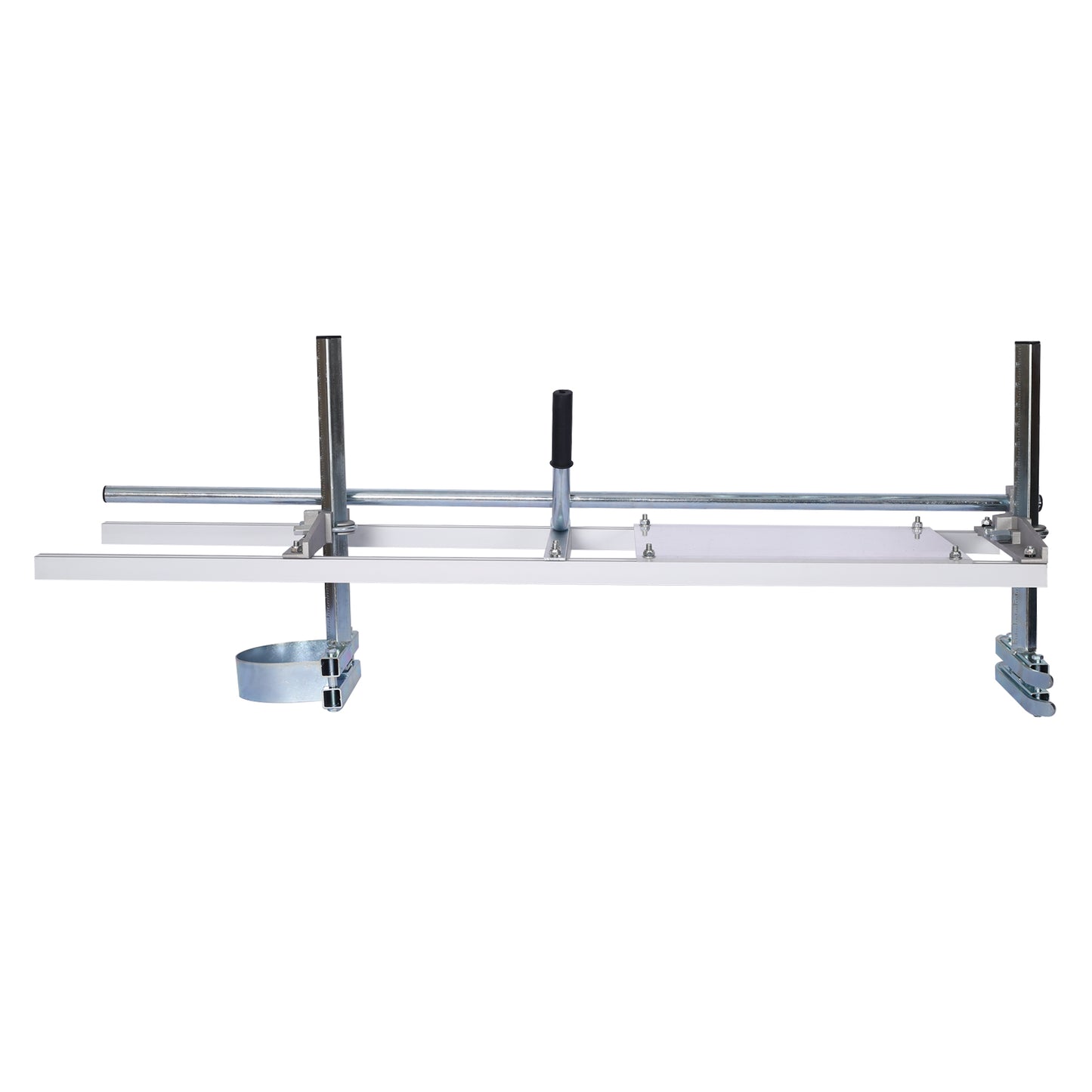 Adjustable aluminum chainsaw mill for lumber cutting portable lumber mill attachment