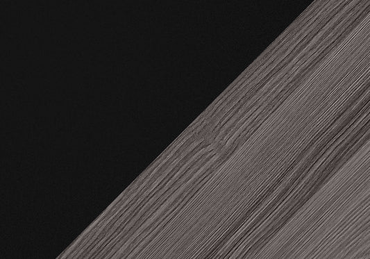Dark grey wood grain texture on a black background suitable for modern furniture design