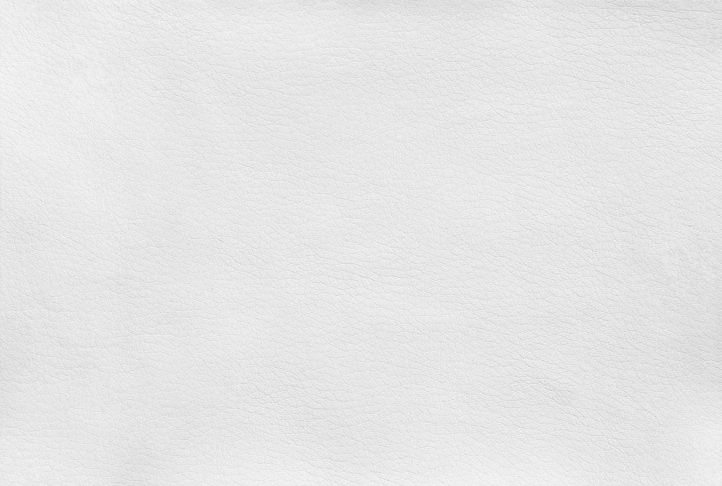 White faux leather fabric texture with fine grain detail ideal for upholstery projects