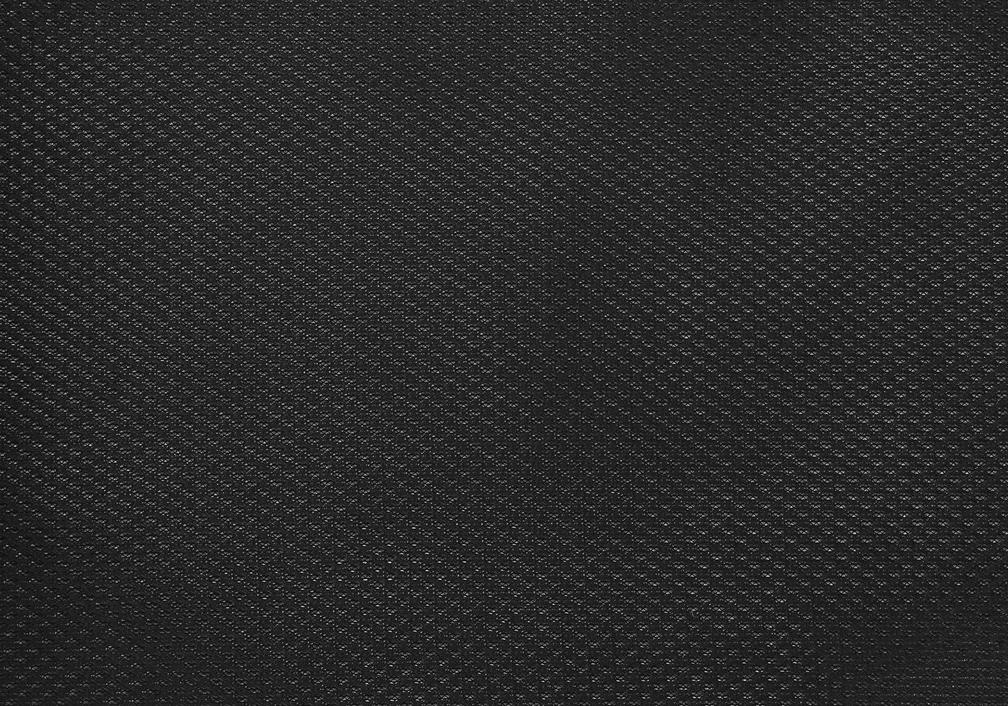 Black textured fabric with a fine diamond pattern ideal for upholstery and automotive interiors