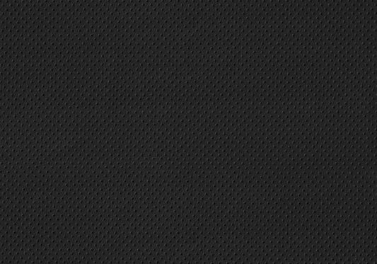 Black faux leather with a subtle dimpled texture ideal for upholstery