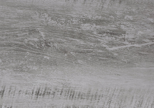 Textured gray wood grain laminate ideal for furniture and countertops