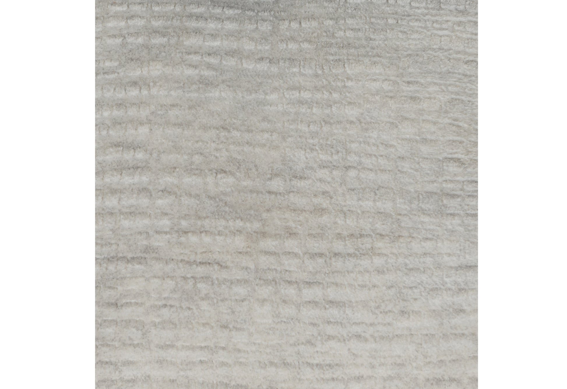 Closeup textured grey fabric with horizontal ribbing ideal for upholstery