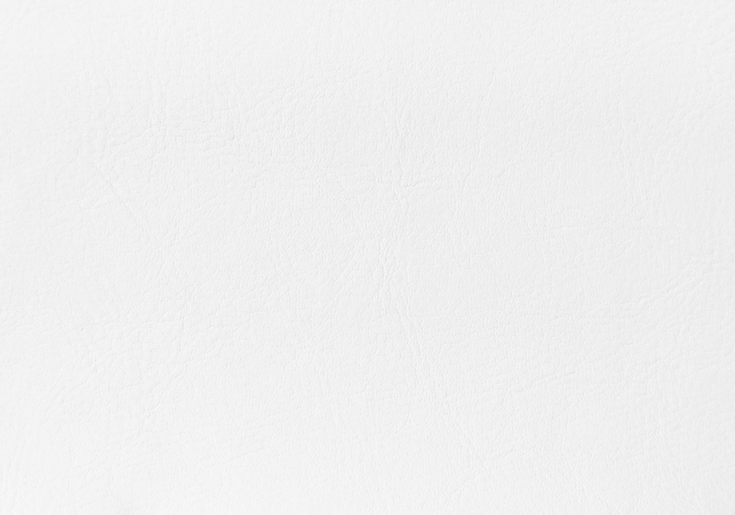 White textured faux leather swatch for upholstery projects