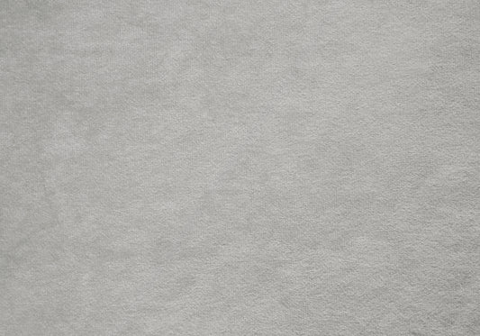 Soft grey velvet fabric texture for upholstery and home decor