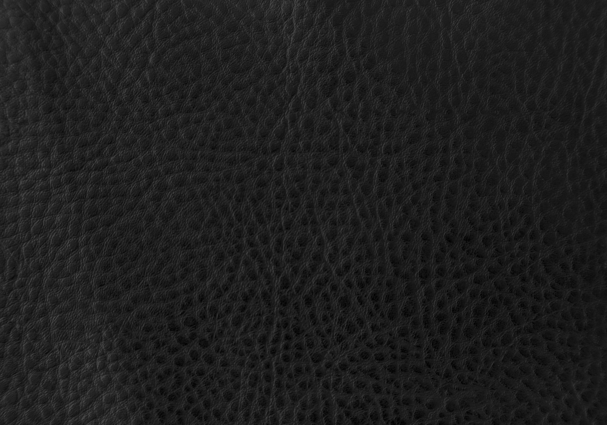 Black pebble grain leather texture for upholstery and accessories
