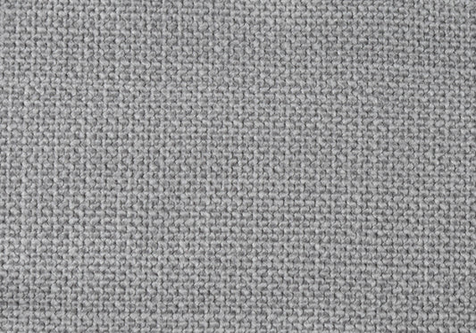 Closeup of a textured grey fabric perfect for upholstery applications