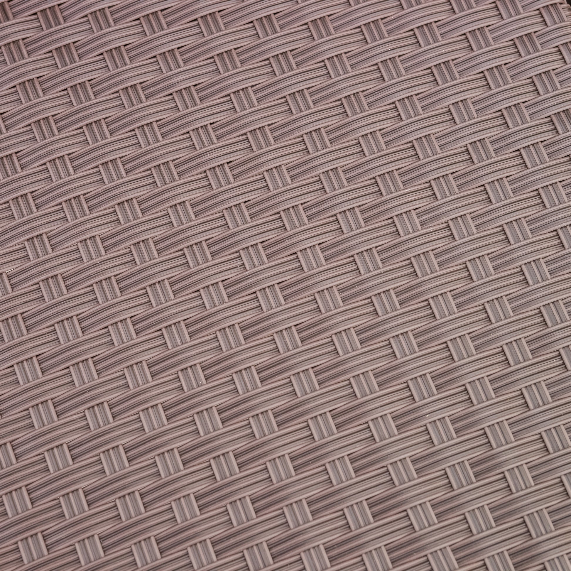 Brown wicker weave texture of outdoor furniture