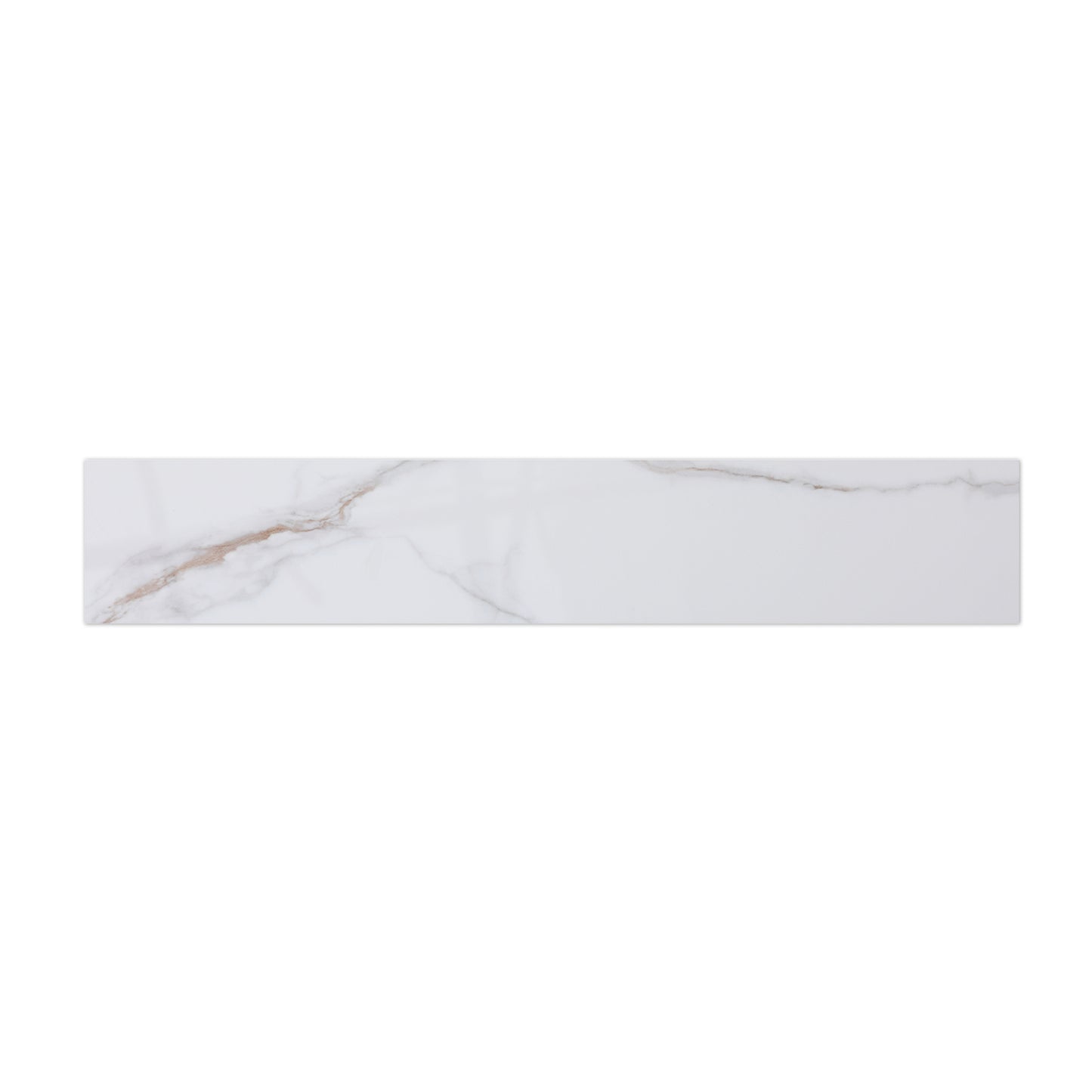 White marble tile with subtle gold veining