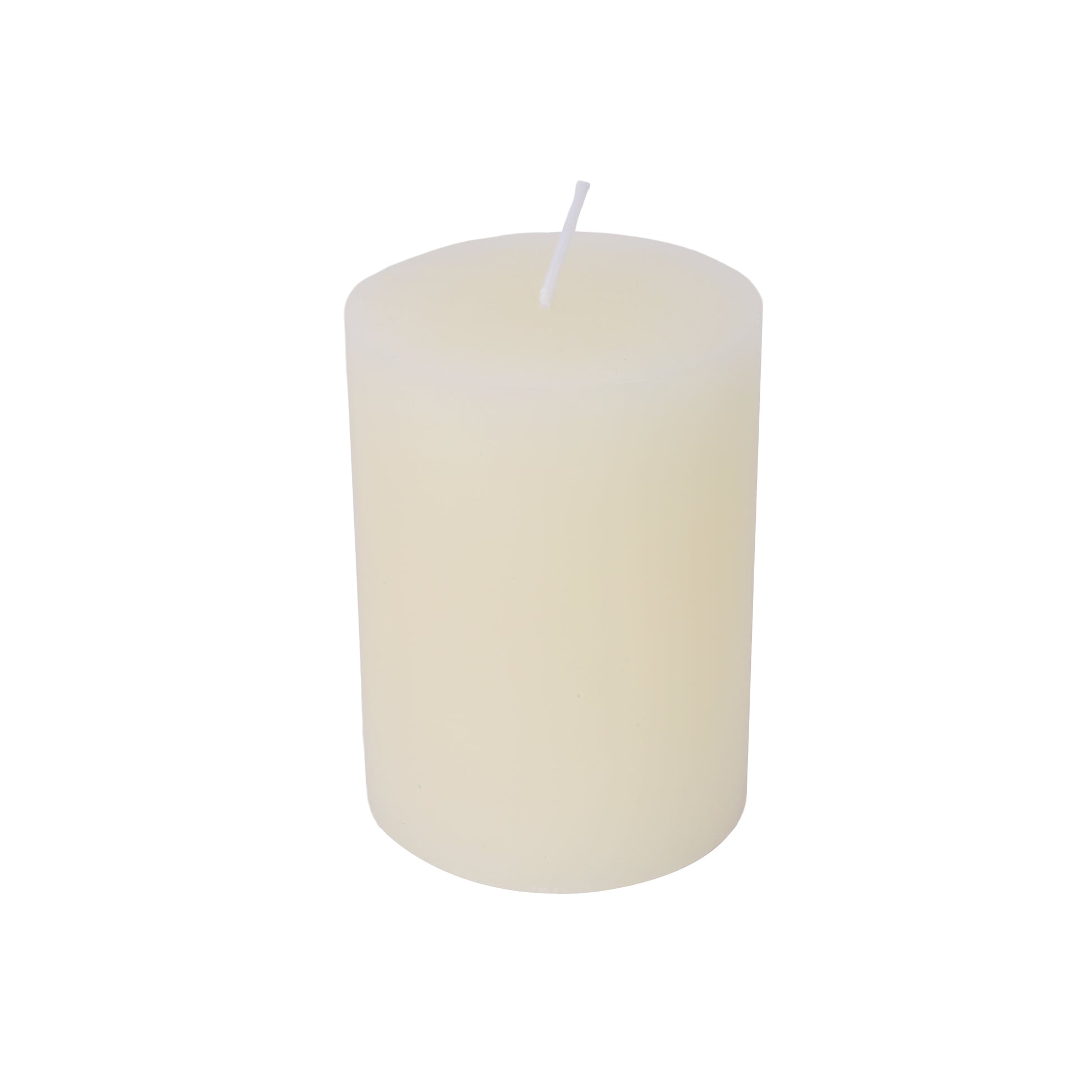 Cream votive candle a simple pillar design for home decor and ambiance