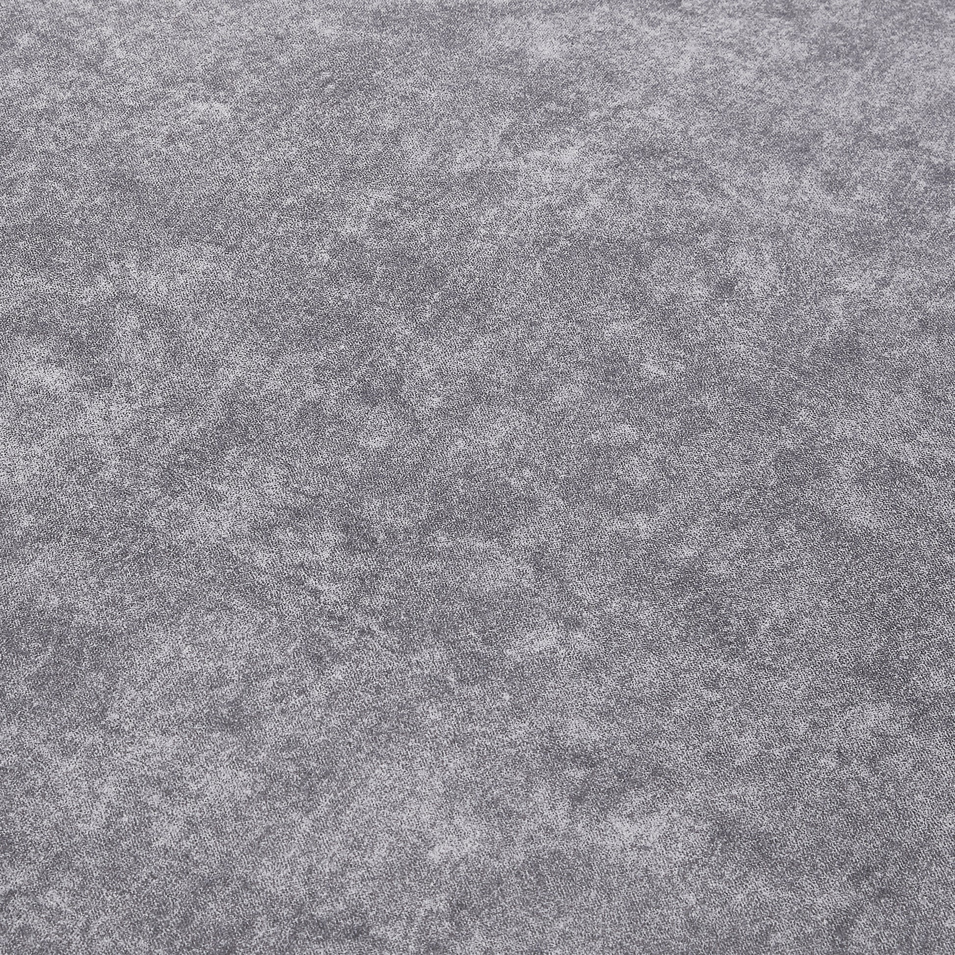 Closeup of textured grey fabric suitable for upholstery