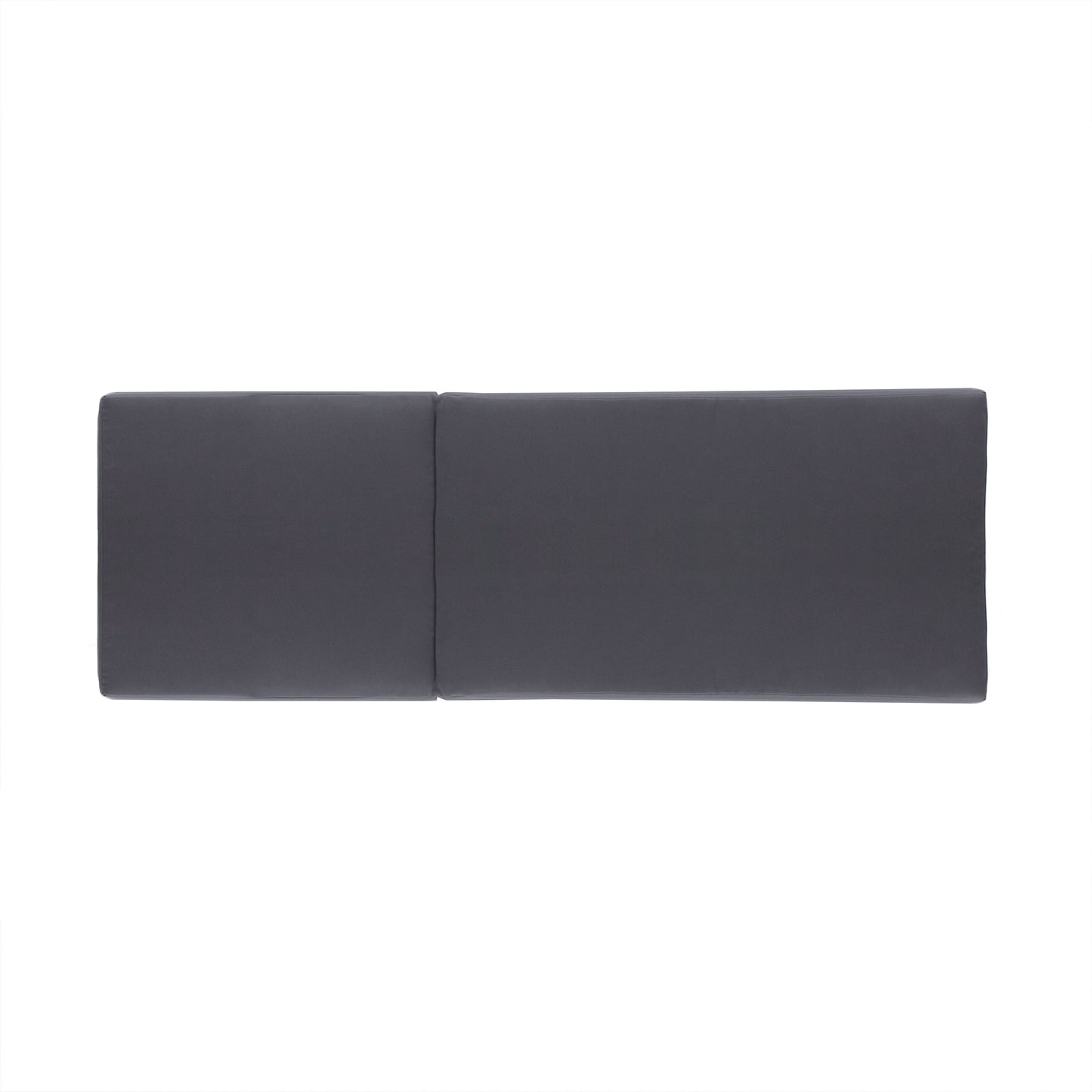Dark gray upholstered bed headboard modern minimalist design