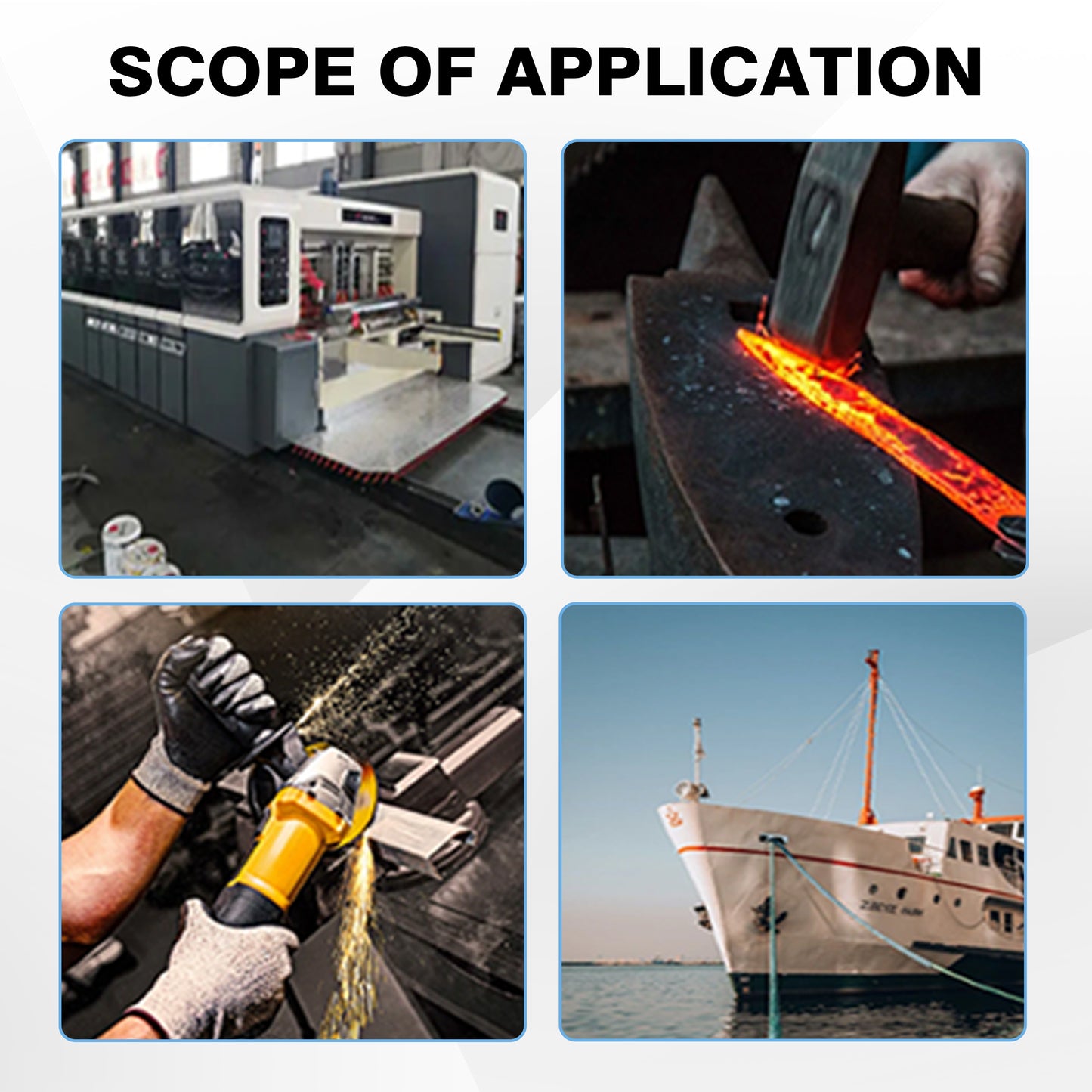 Industrial manufacturing plant with automated machinery for production