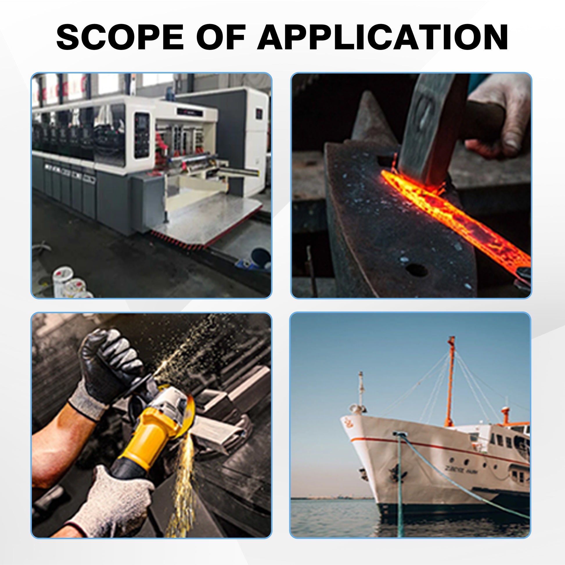Industrial manufacturing plant with automated machinery for production