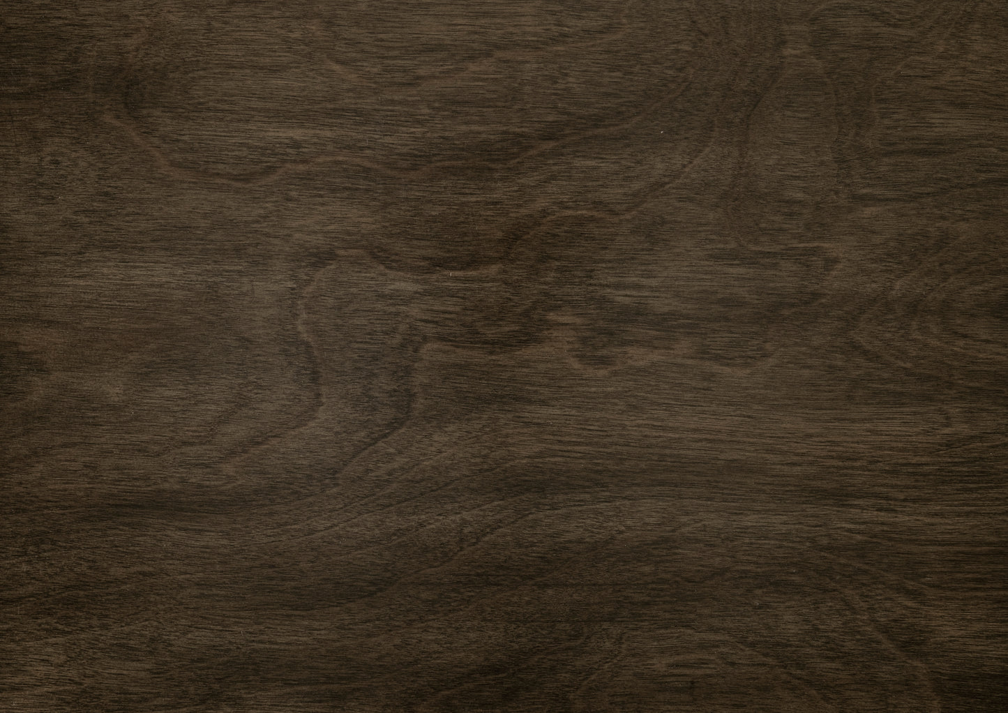 Rich dark brown walnut wood grain texture with subtle swirling patterns ideal for furniture finishes