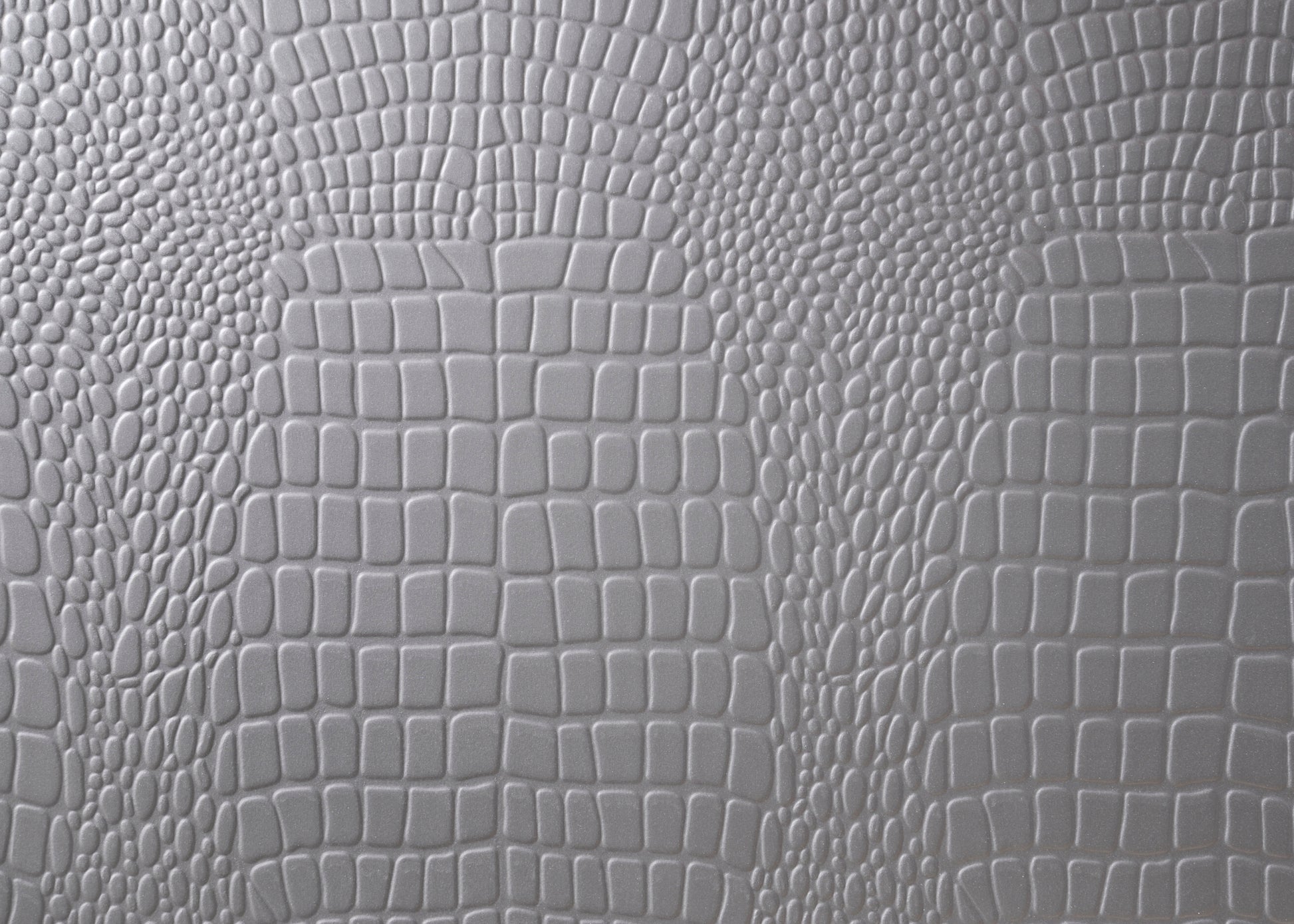 Textured grey faux crocodile skin material perfect for luxury handbags and accessories