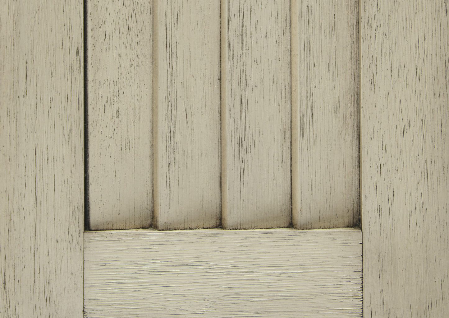 Textured beige wood paneling with a distressed finish ideal for rustic interiors