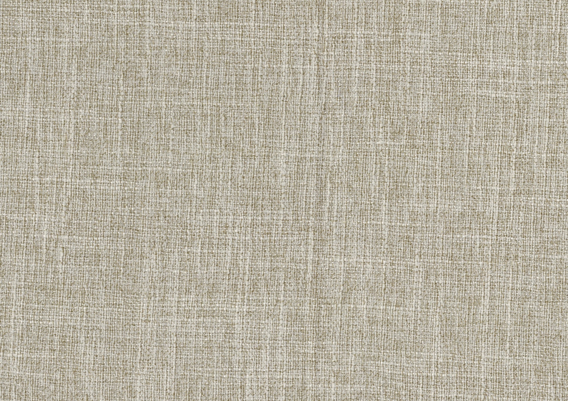 Textured beige linen fabric swatch with visible weave pattern