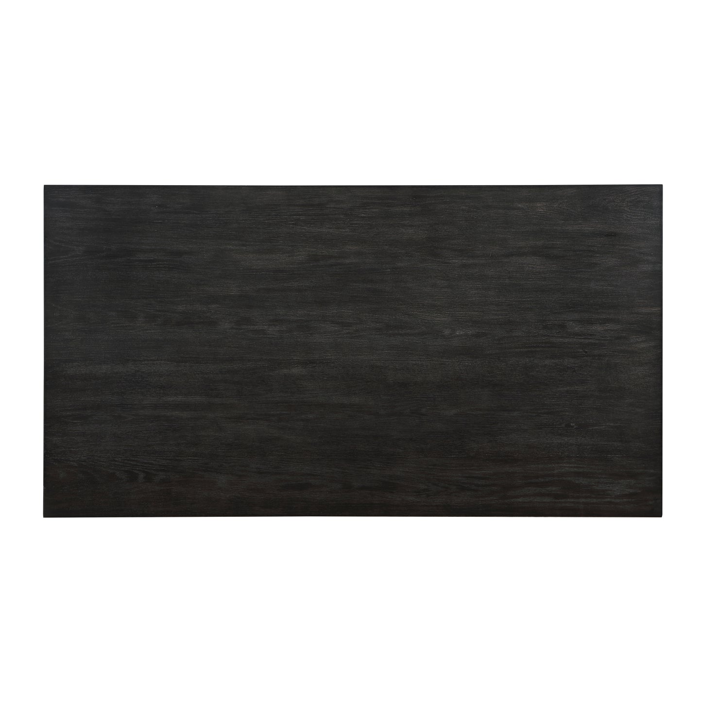 Dark grey wood grain textured desktop panel for furniture applications