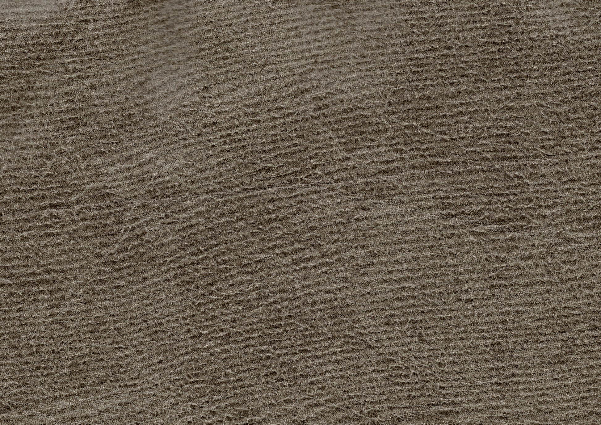 Textured brown faux leather fabric suitable for upholstery or crafting projects