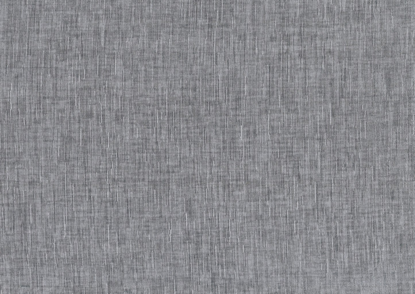 Seamless grey linen fabric texture with visible vertical threads for upholstery and decor