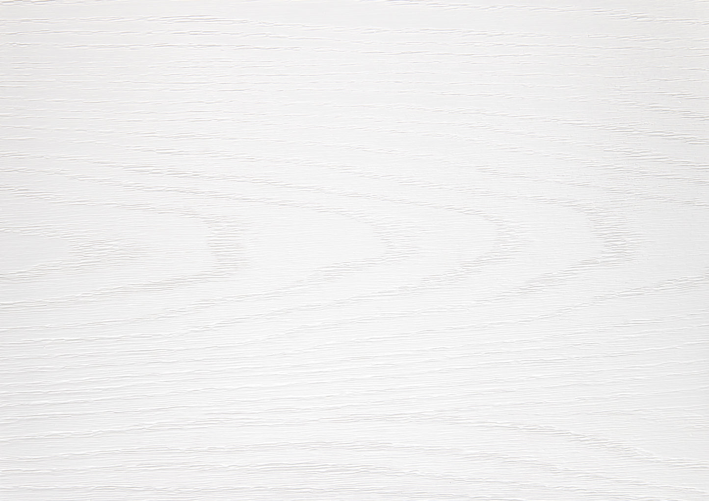 Closeup of white textured wallpaper with horizontal grain pattern