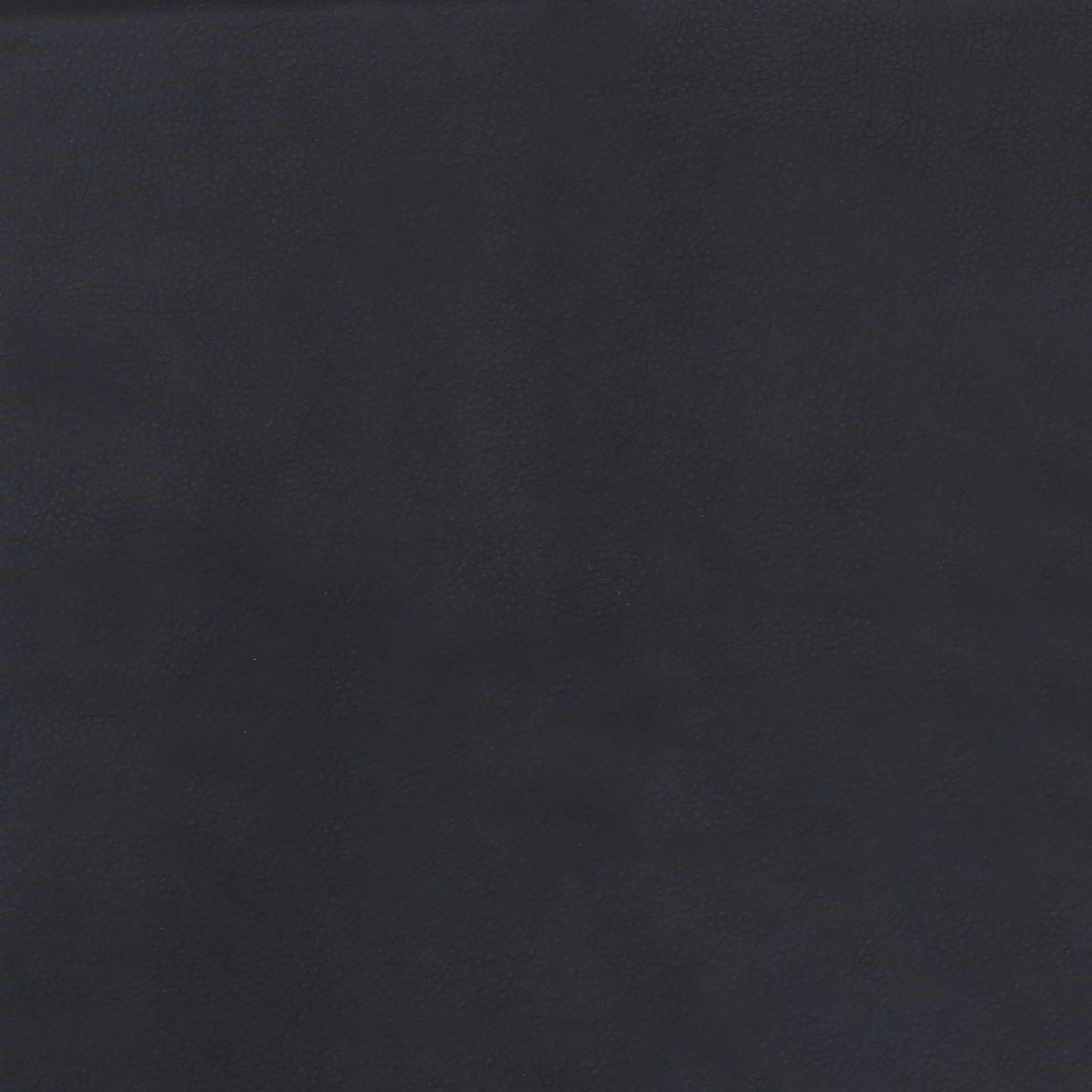 Dark navy textured leather swatch for upholstery applications