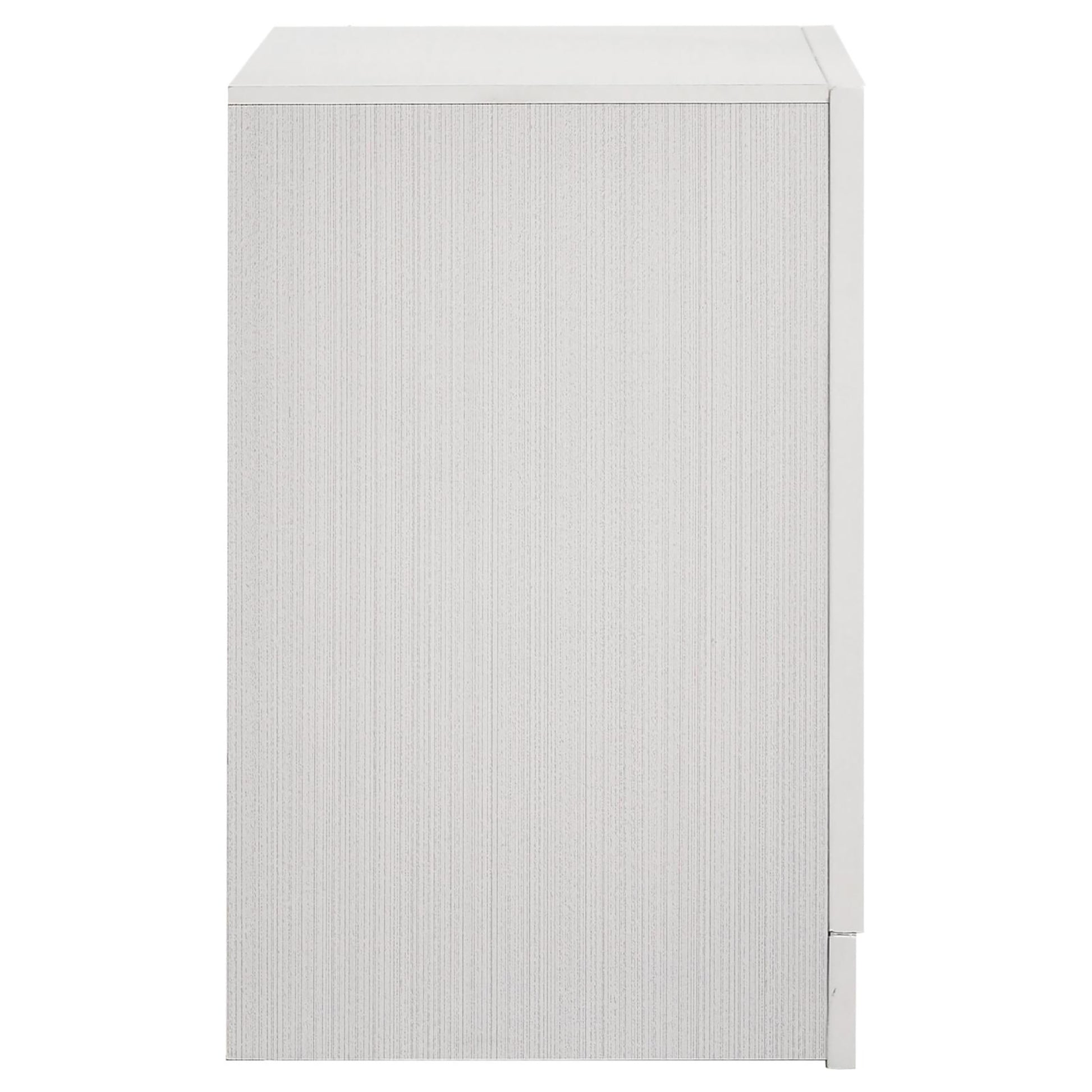 White textured bedside table minimalist design perfect for modern bedrooms