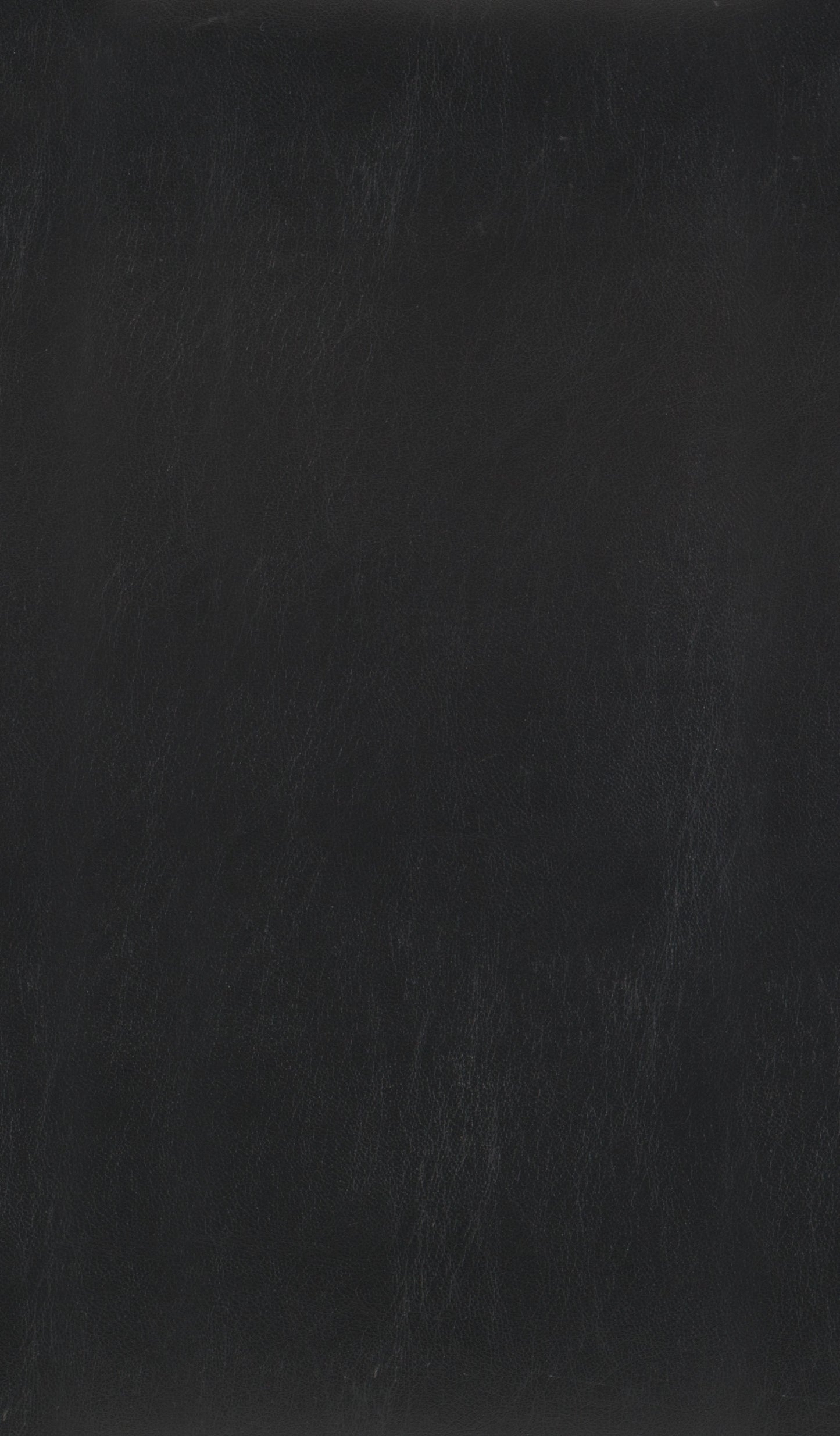 Closeup of black leather texture smooth and slightly creased