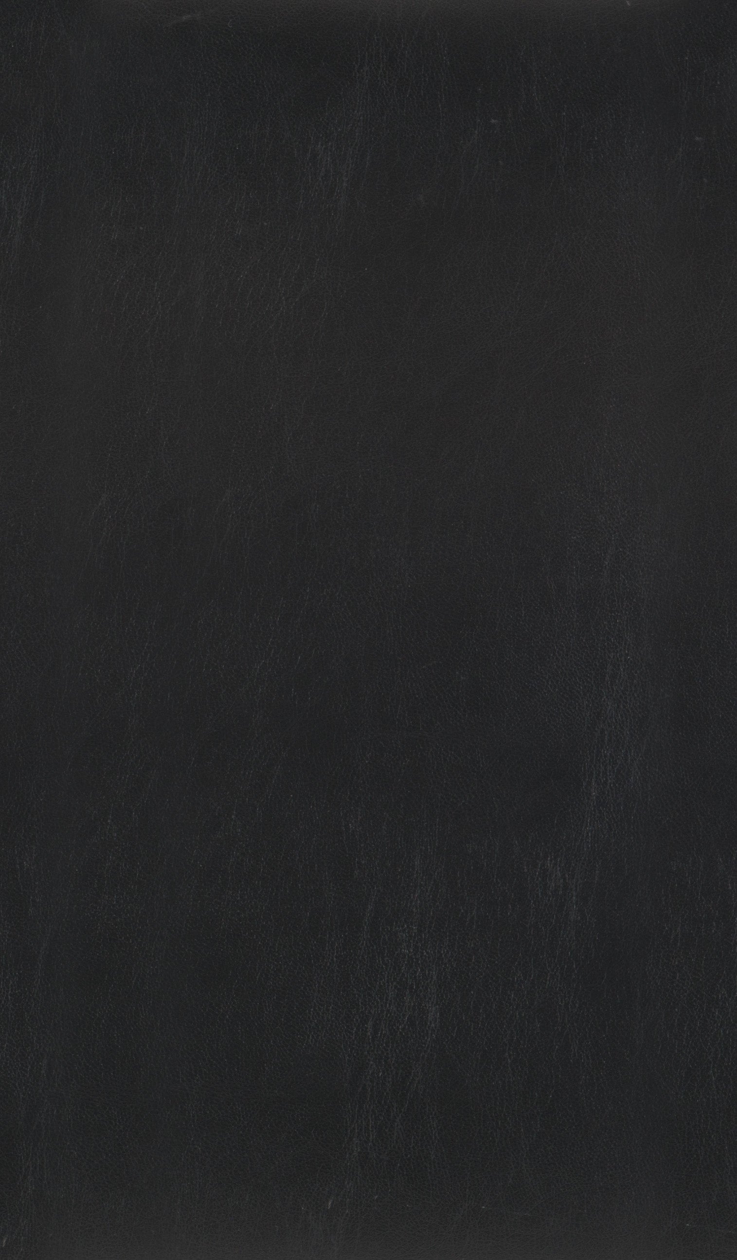 Closeup of black leather texture smooth and slightly creased