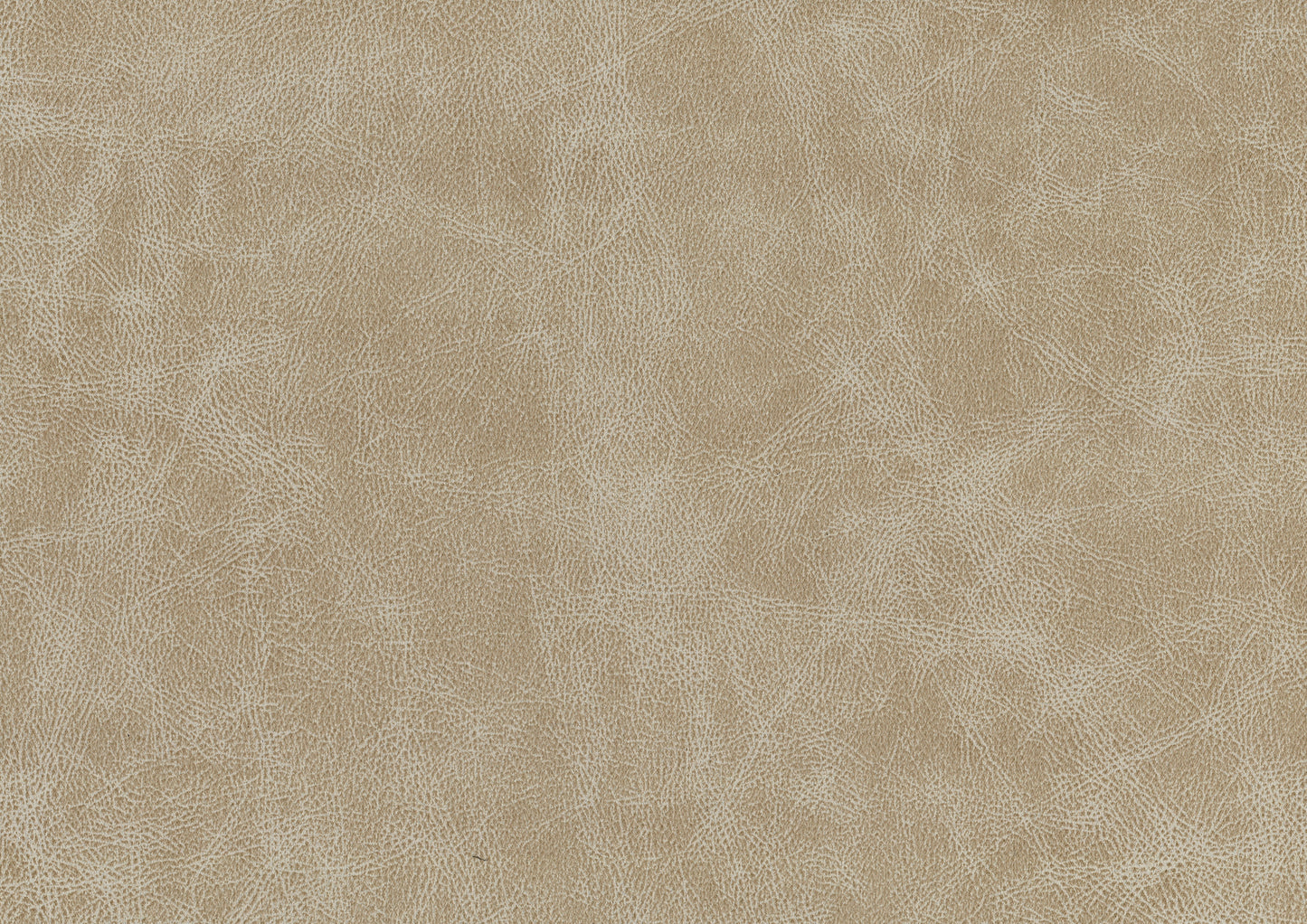 Textured beige faux leather upholstery fabric with a subtle grain pattern