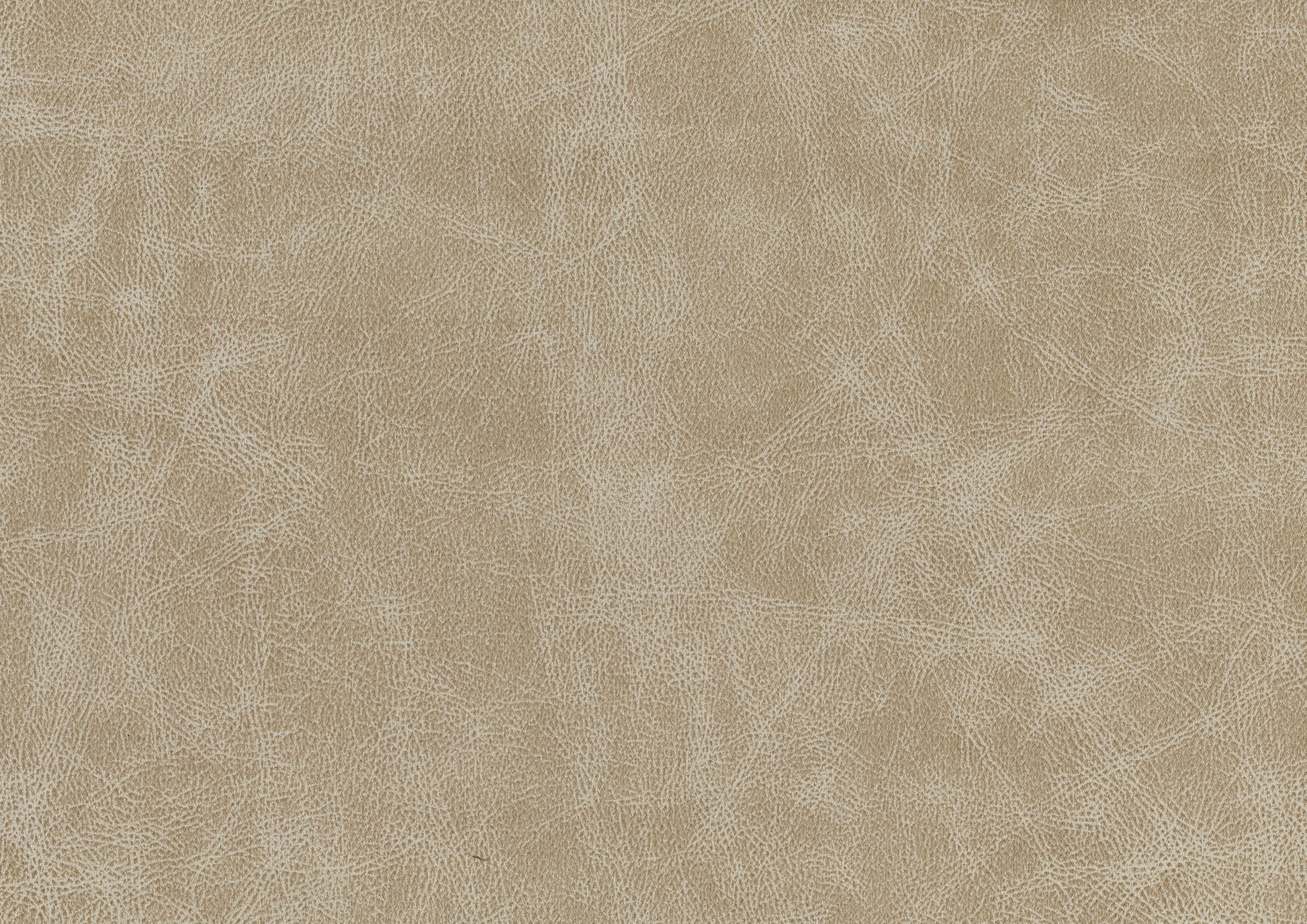 Textured beige faux leather upholstery fabric with a subtle grain pattern