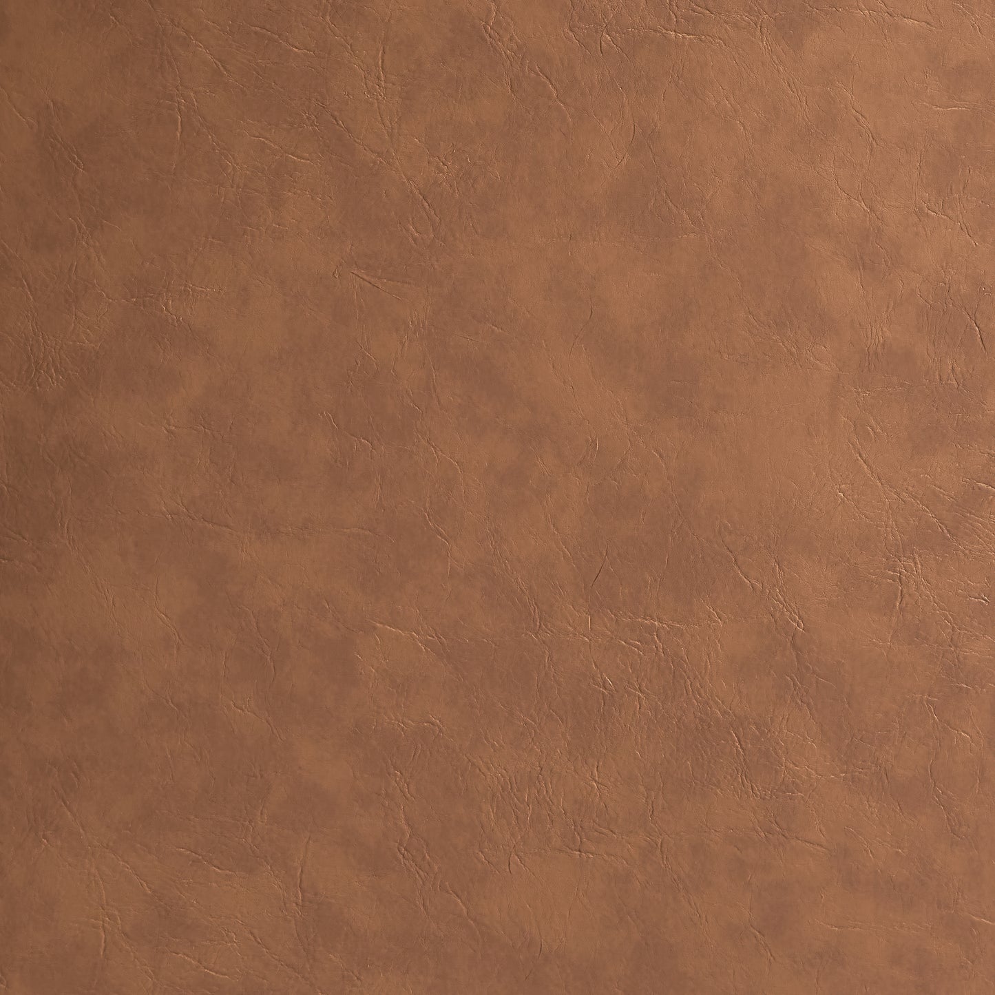 Brown textured faux leather material sample for upholstery