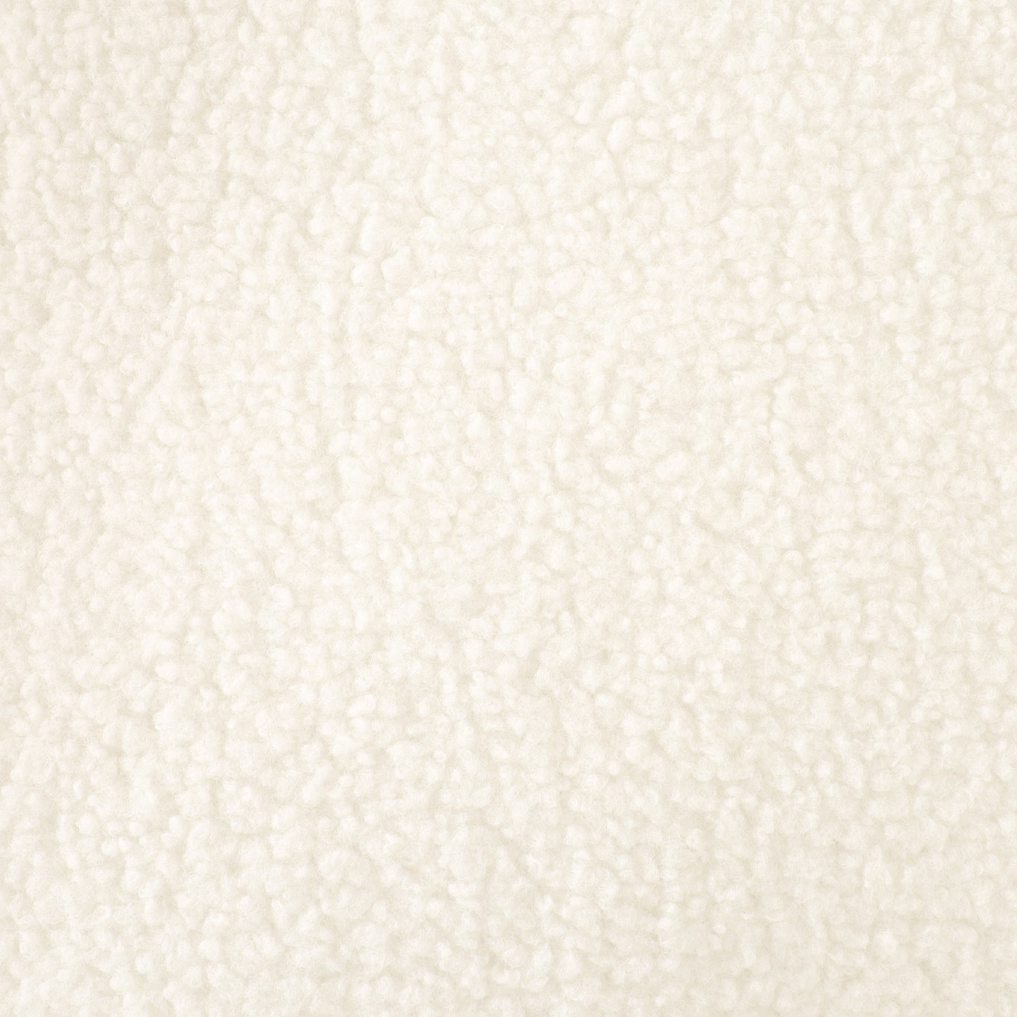Cream sherpa fabric texture with soft fluffy fibers