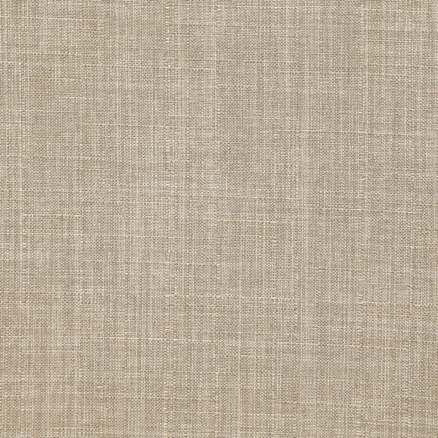 Closeup of natural beige woven linen fabric texture