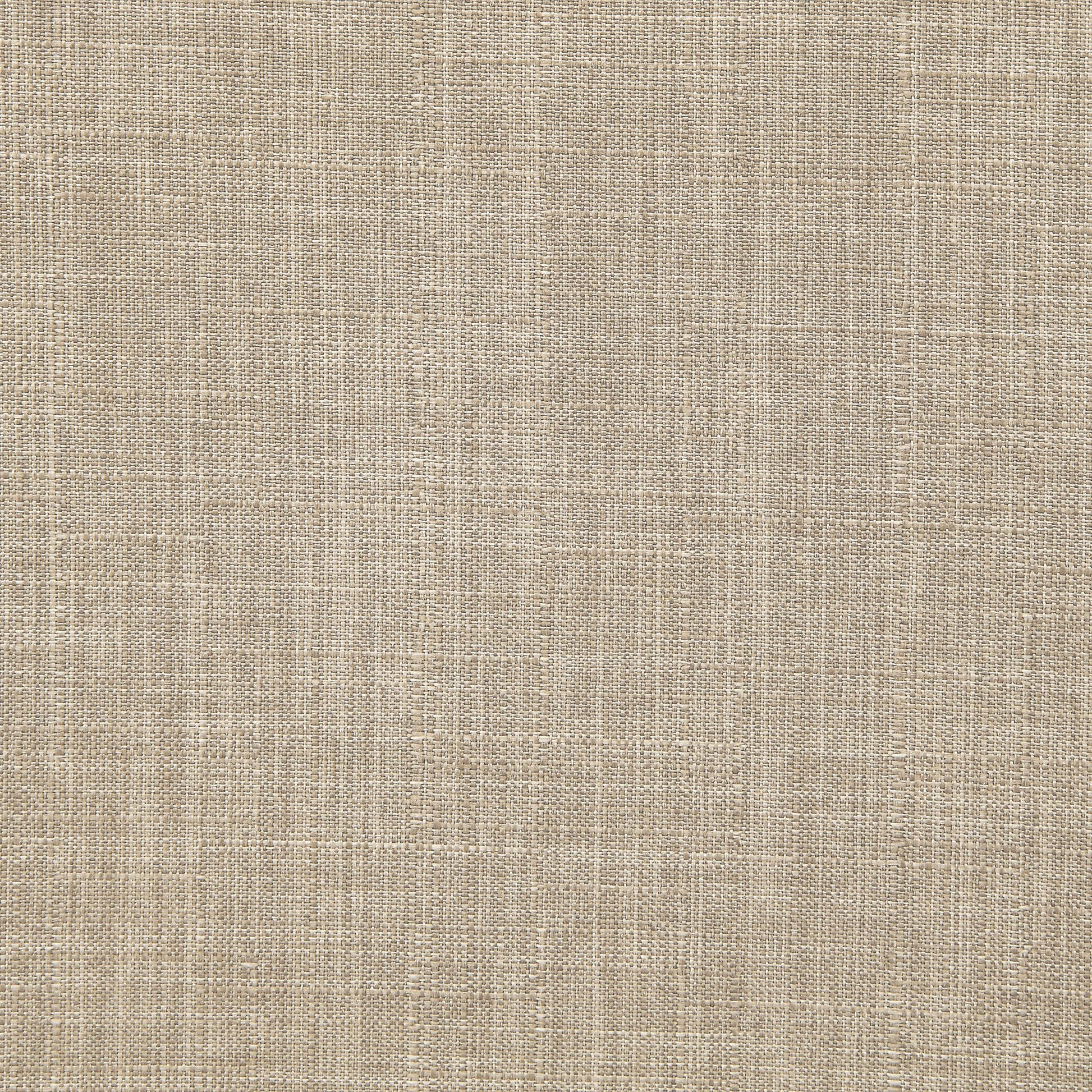 Closeup of natural beige woven linen fabric texture
